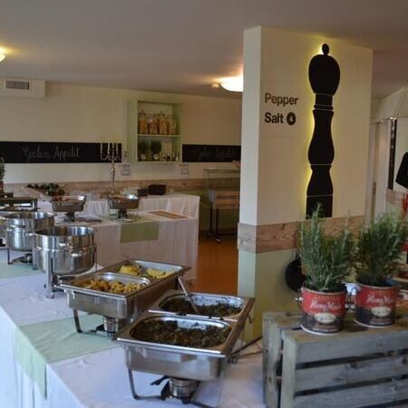 Januar 2015 Hergerichteter Buffetraum